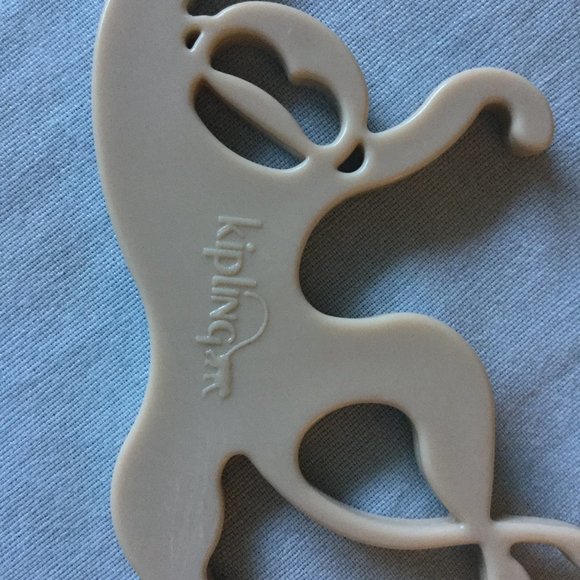 Kipling Plastic Monkey / Gorilla Tan Keychain - Picture 4 of 7